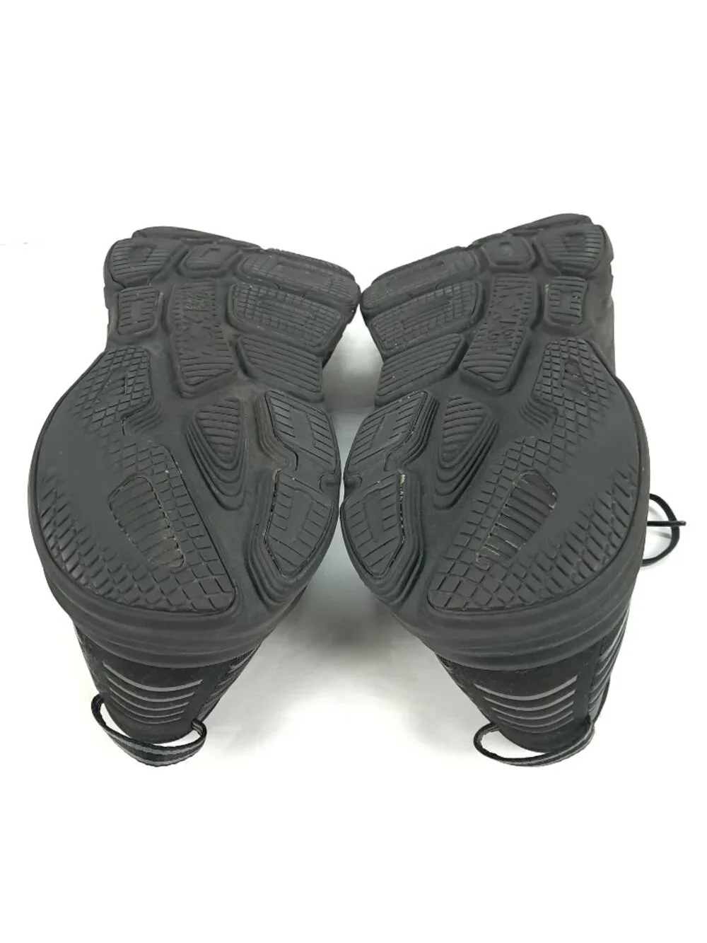 Hoka Bondi 7 Shoes Men 12 4E X-WIDE Black Athletic Cushion Sneakers 1117033 BBLC